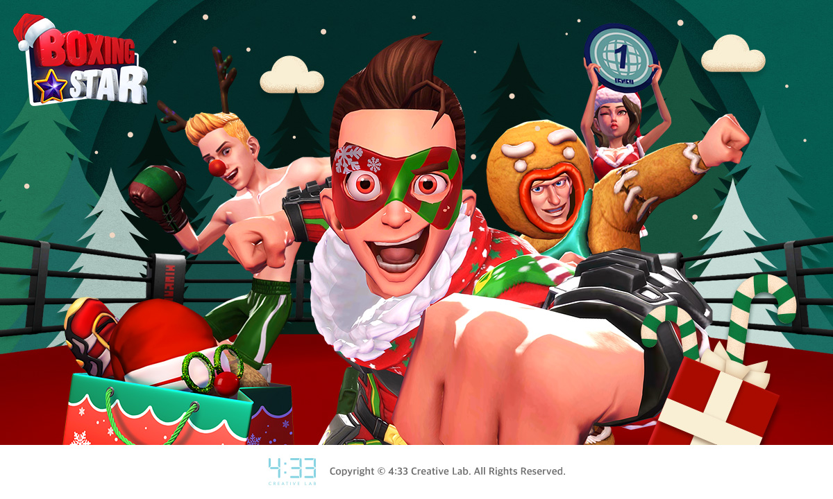 Mobile Sports Game Boxing Star Gets Christmas Makeover!